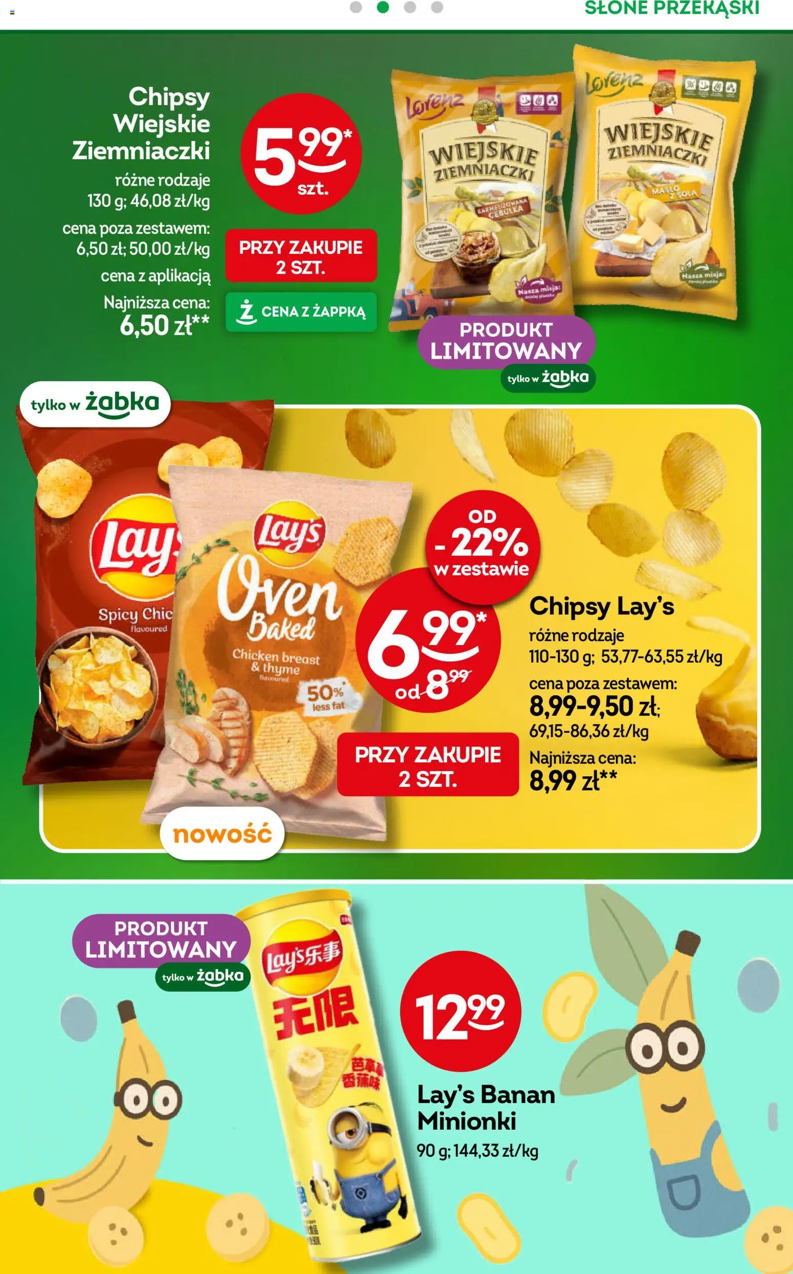 Żabka Black Friday od 19.11.2025 | Strona: 18 | Produkty: Chipsy, Ziemniaczki, Banan