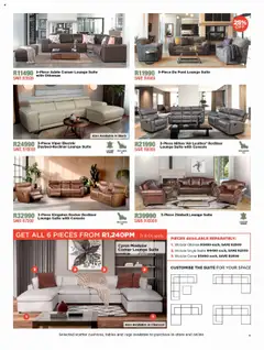House and Home Specials │ valid from 21.07.2025 | Page: 3 | Products: Seater, Lounge suite, Ottoman