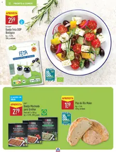 Queijo Feta DOP Biológico, Hergestellt aus Dio-Schafs- und Ziegenmilch, 200 g unidade │ válido de 09.06.2025 | Página: 28