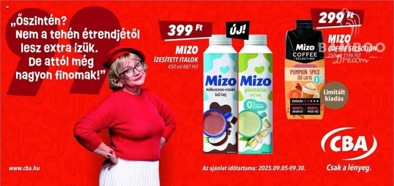 CBA akciós ujság - amely érvényes a következő dátumtól: 05.09.2025 | Oldal: 3 | Termékek: Pisztácia, Tej, Cukor
