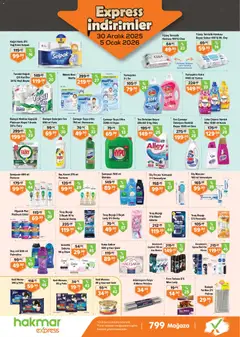 30.12.2025 tarihinden itibaren geçerli olan Hakmar Express kataloğu önizlemesi