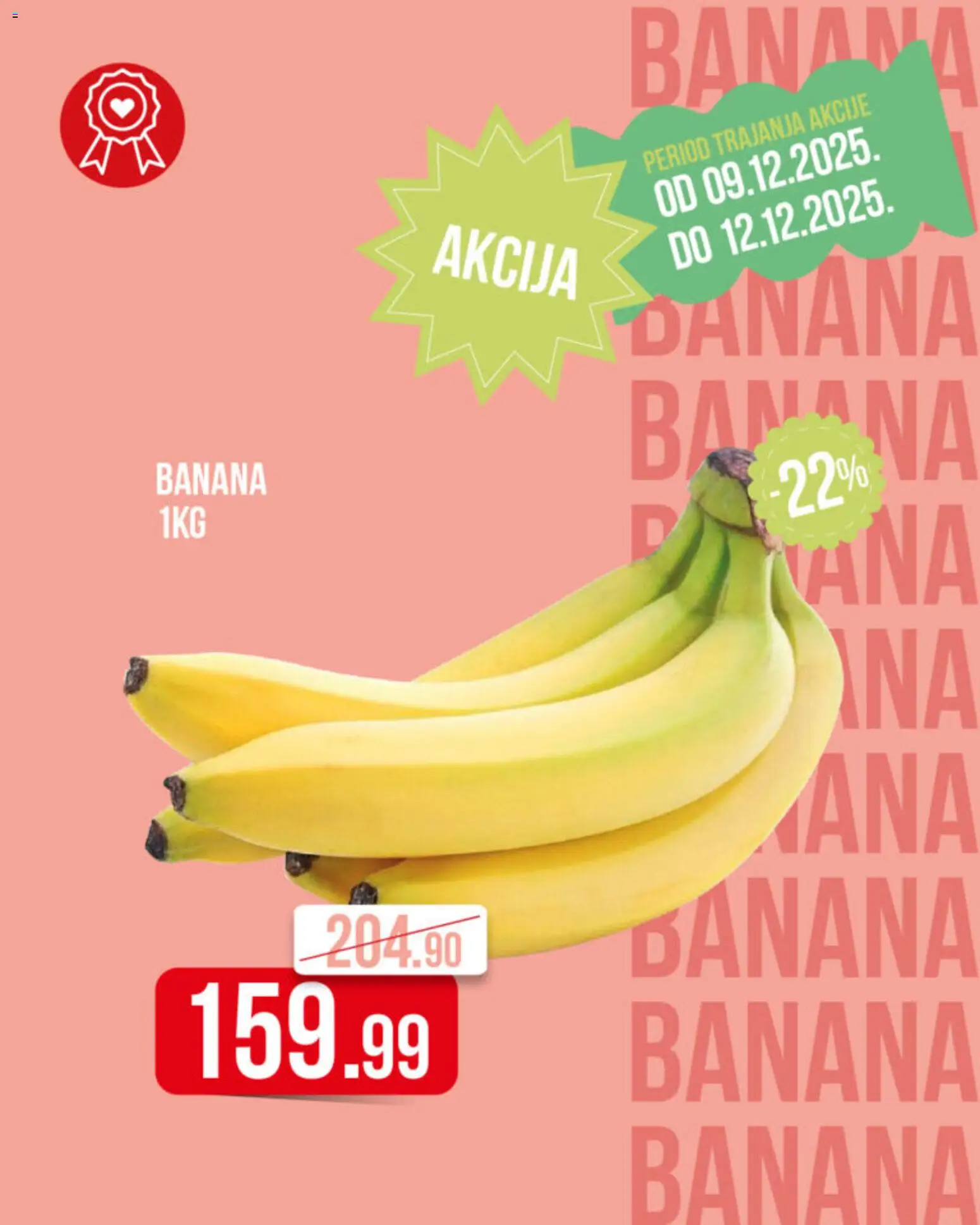 Metalac Proleter katalog - važi od 09.12.2025 | Strana: 1 | Proizvode: Banana