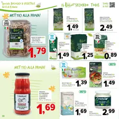 Anteprima del volantino Todis volantino valido a partire dal 16.03.2026 | Pagina: 20 | Prodotti: Pomodoro, Latte, Zucca, Seitan