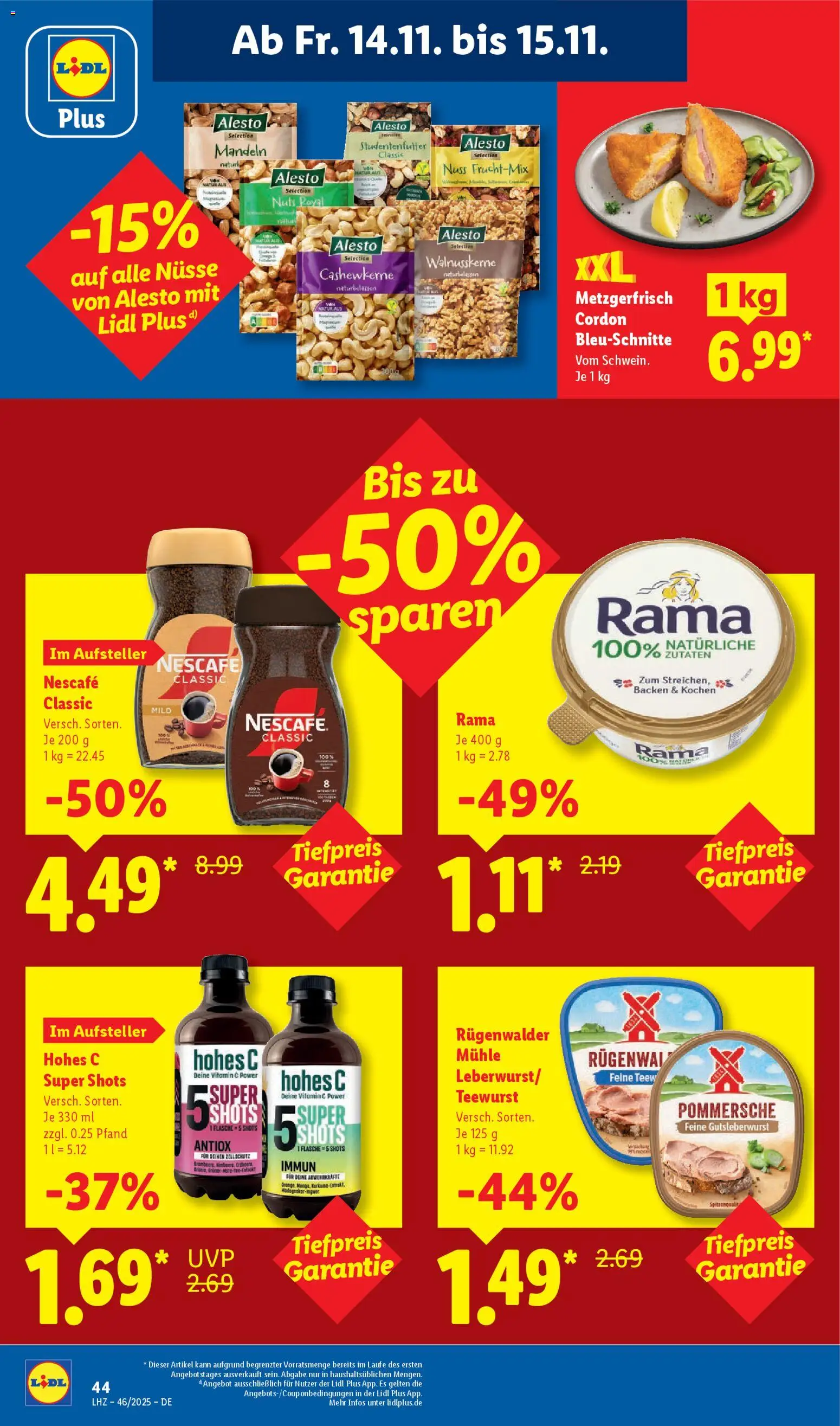 Lidl Prospekt Gladenbach – gültig ab 10.11.2025 | Seite: 64 | Produkte: Mühle, Mandeln, Hohes c, Nüsse