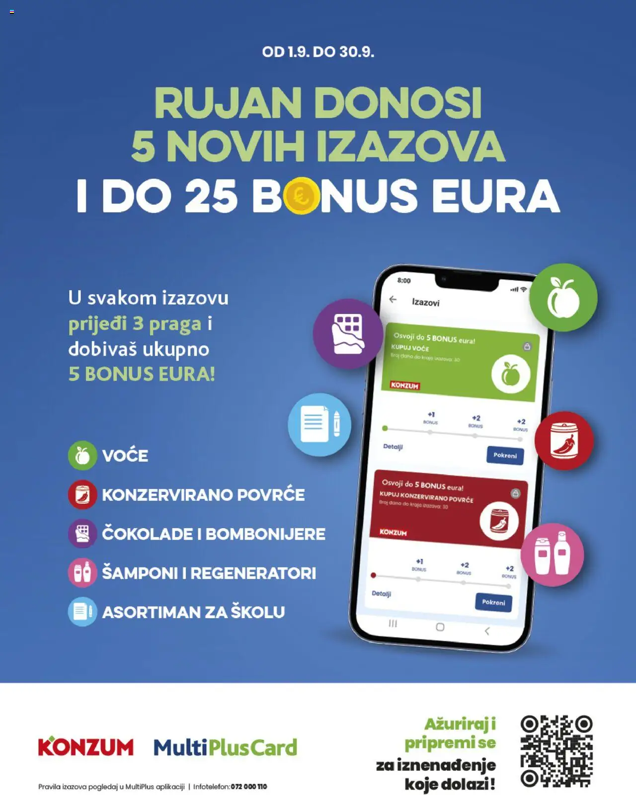 Konzum katalog | vrijedi od 10.09.2025 | Stranica: 44 | Proizvodi: Povrće, Voće