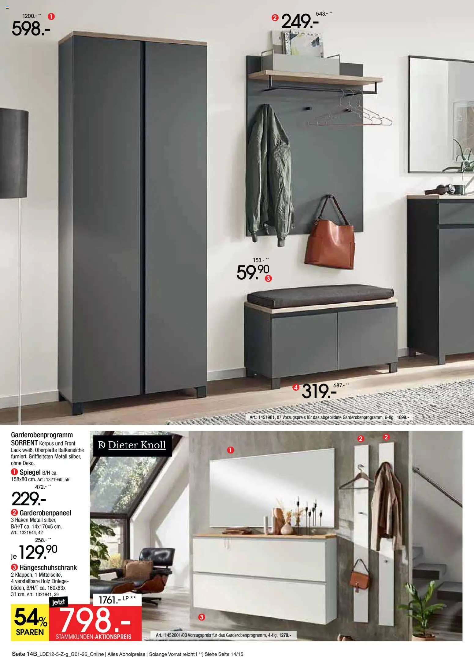 Zurbrüggen - Inventur-Verkauf – gültig ab 26.12.2025 | Seite: 22 | Produkte: Spiegel