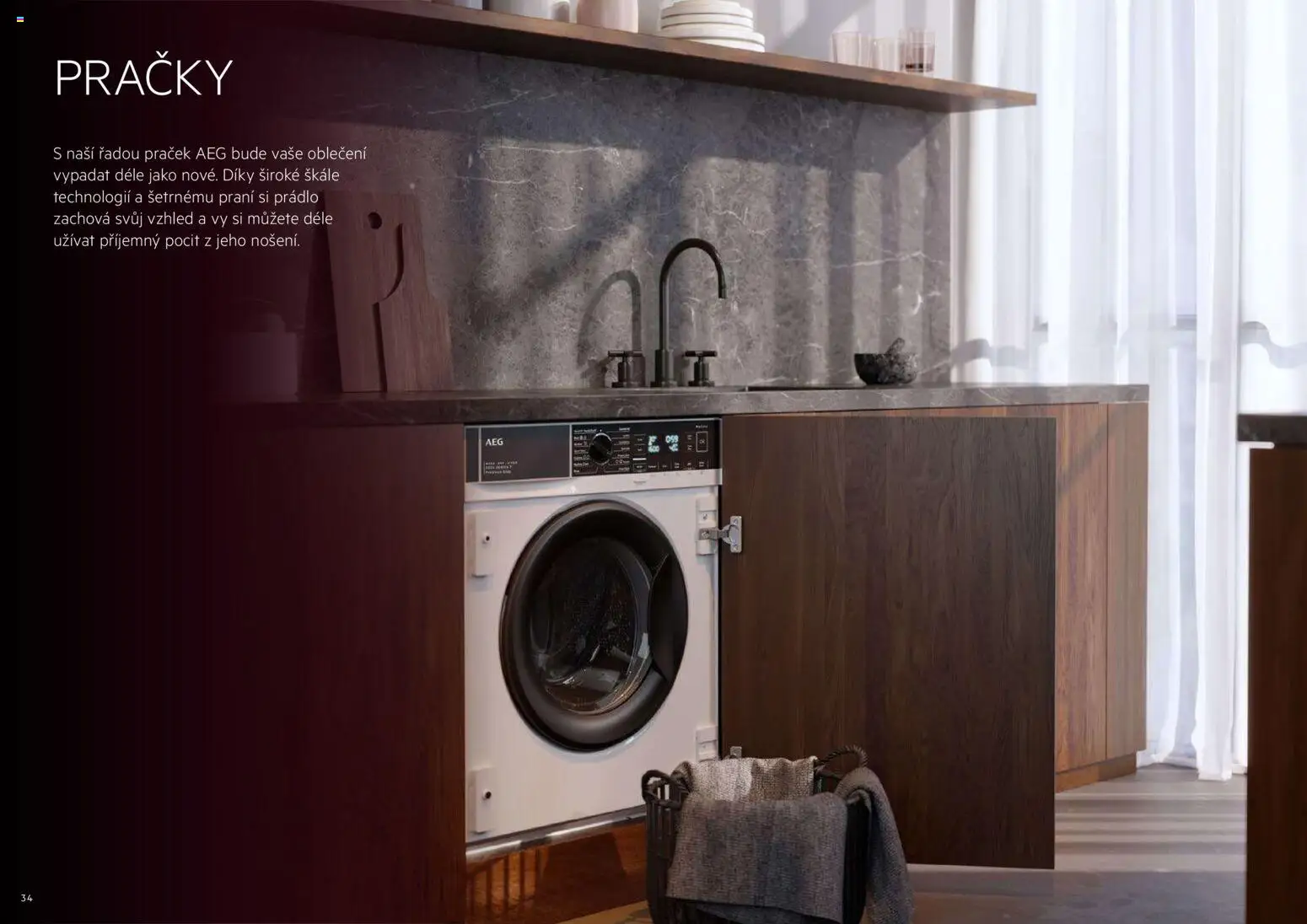 Möbelix leták - AEG od 01.09.2025 | Strana: 34 | Produkty: Pračky, Oblečení