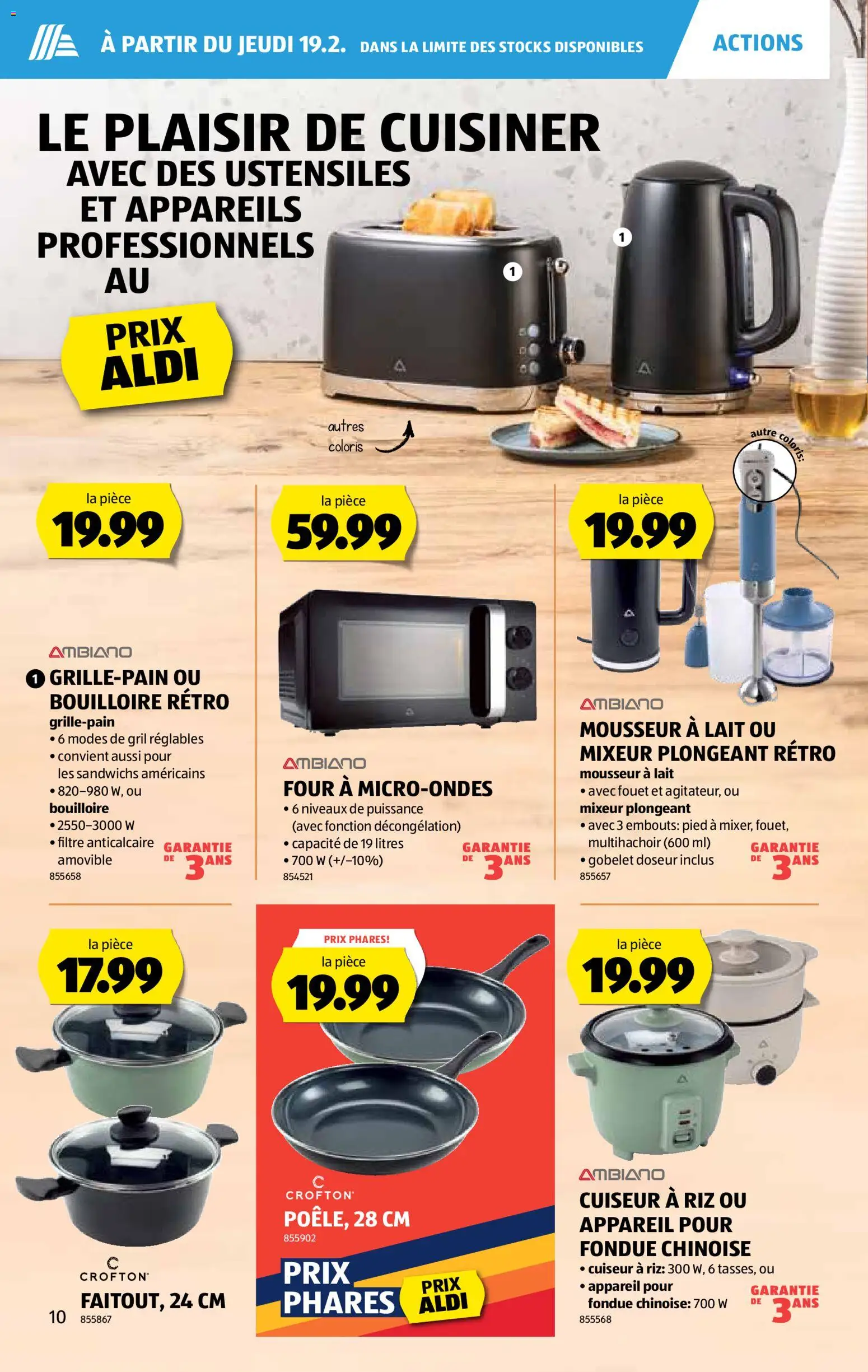 Aldi Aktionen FR – gültig ab 19.02.2026 | Seite: 11 | Produkte: Fondue