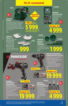 Lidl akciós újság - amely érvényes a következő dátumtól: 19.03.2026 | Oldal: 37