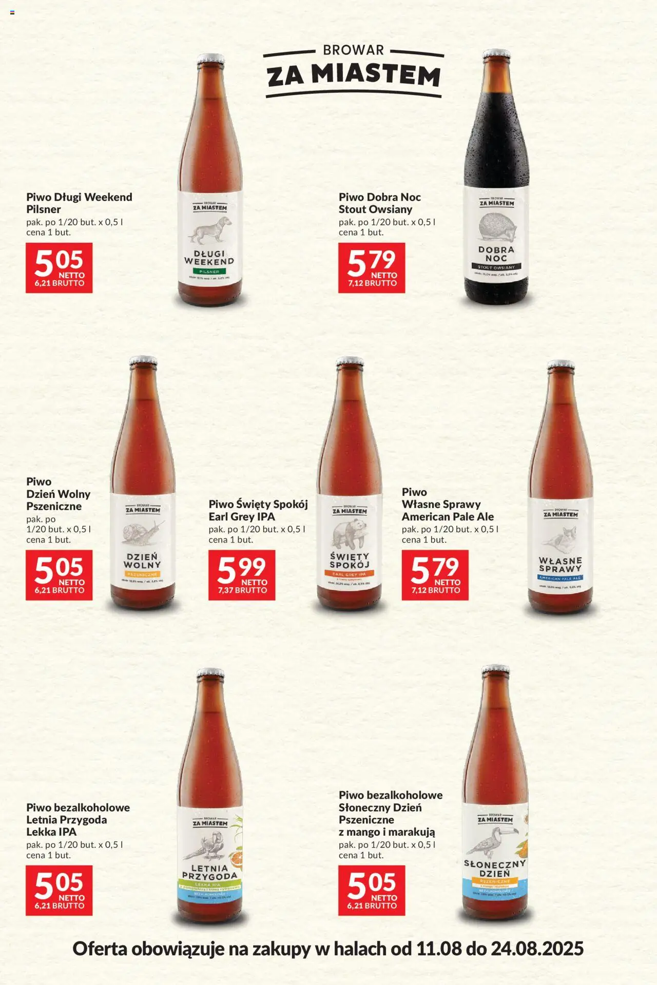 Makro Gazetka - Browar za miastem od 11.08.2025 | Strona: 1 | Produkty: Mango, Trawy, Piwo pszeniczne, Piwo
