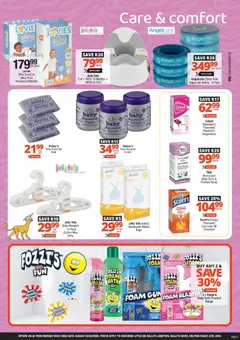 Checkers specials catalogue – valid from 05.01.2026 | Page: 3 | Products: Bath, Cream, Foam, Nappies
