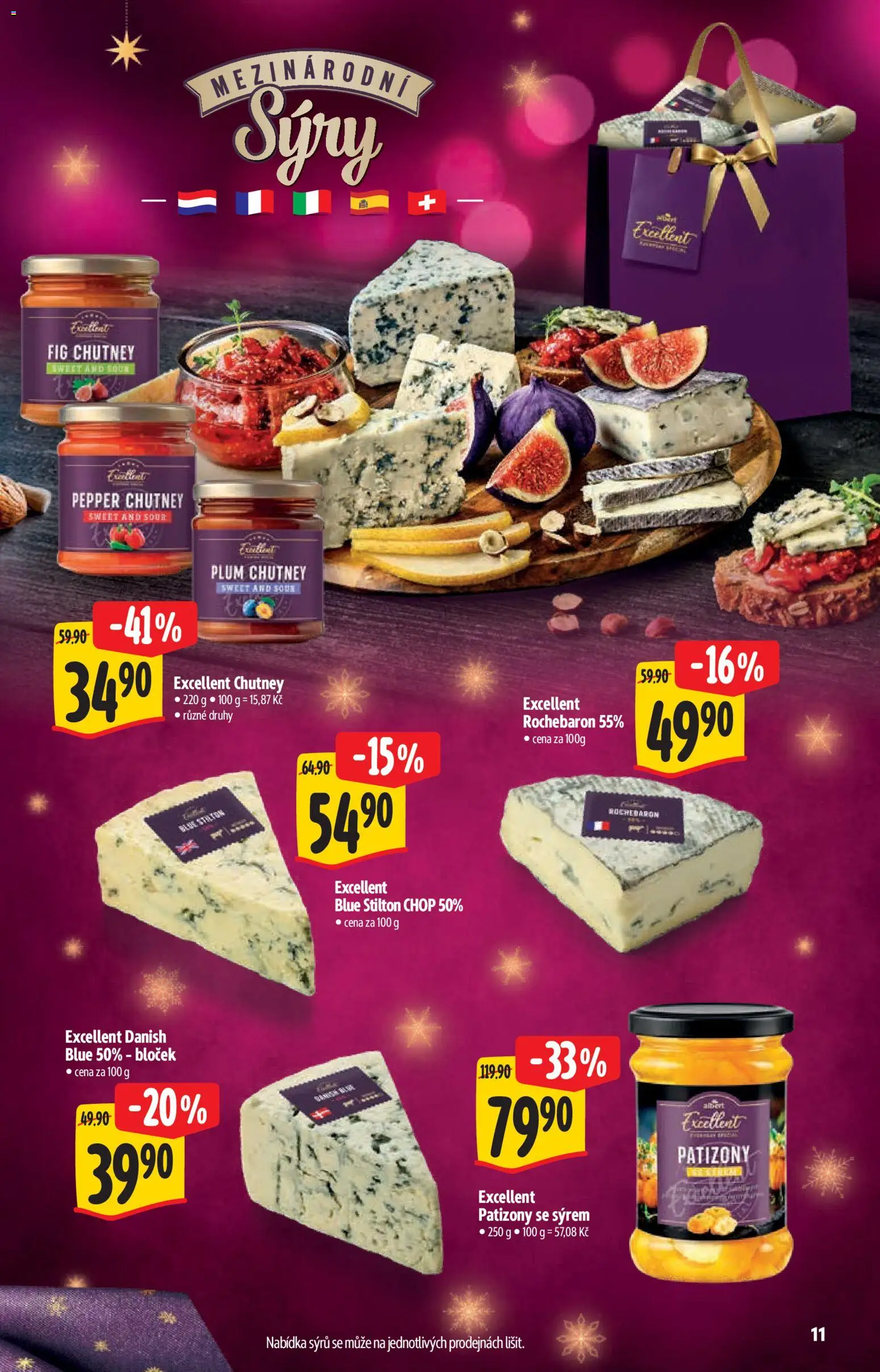 Albert katalog - Supermarket od 29.10.2025 | Strana: 11 | Produkty: Sýry