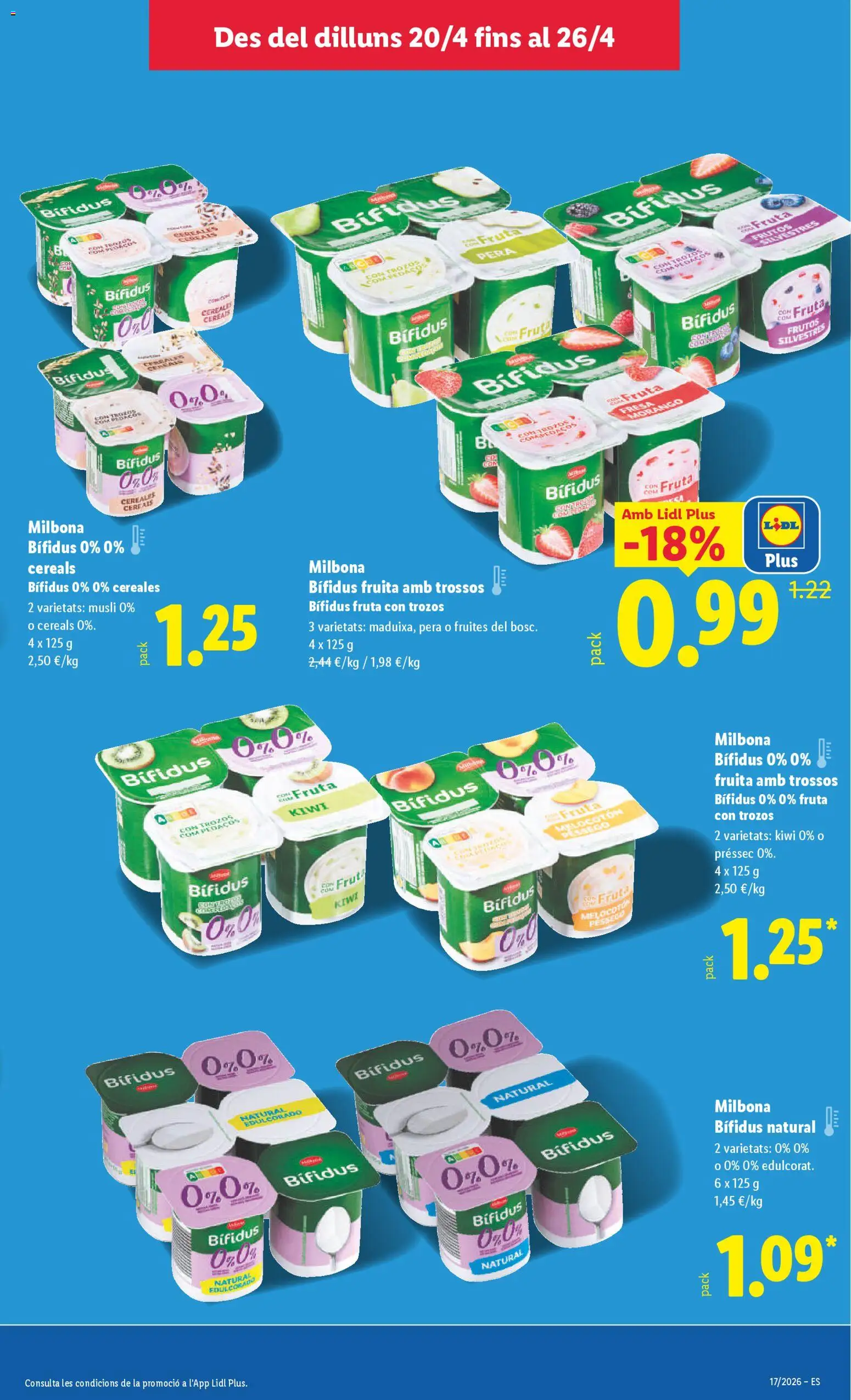 Lidl folleto │ válido desde el 20.04.2026 | Página: 15 | Productos: Cereales, Kiwi