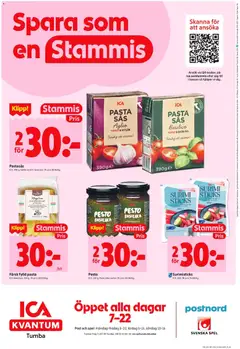 ICA Kvantum - Tumba - Förhandsvisning av reklamblad från butik ICA Kvantum aktuell från 08.12.2025 | Sida: 10 | Produkter: Paj, Vitlök, Pasta, Pesto