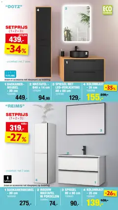 Hubo folder - Voorbeeld van een folder van Hubo, geldig van 22.10.2025 | Pagina: 4 | Producten: Spiegel