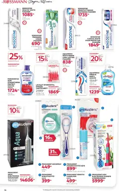 Rossmann akciós ujság - amely érvényes a következő dátumtól: 22.09.2025 | Oldal: 12 | Termékek: Elektromos fogkefe, Fogkrém, Fogkefe, Szájvíz