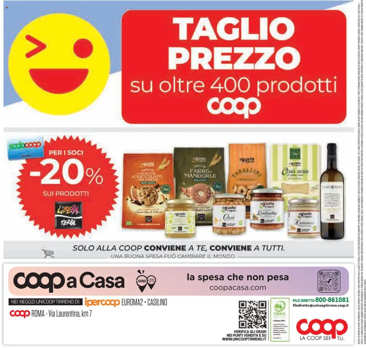 Volantino Ipercoop del 22.05.2025 | Pagina: 28 | Prodotti: Cioccolato, Mandorle, Cous cous, Arancia
