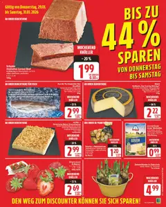 Griechenland Erdbeeren, Kl. I ab 26.01.2026 gültig | Seite: 15 | Produkte: Gouda, Fisch, Erdbeeren, Fleisch
