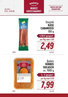 Radatz Flugblatt ab 03.11.2025 gültig