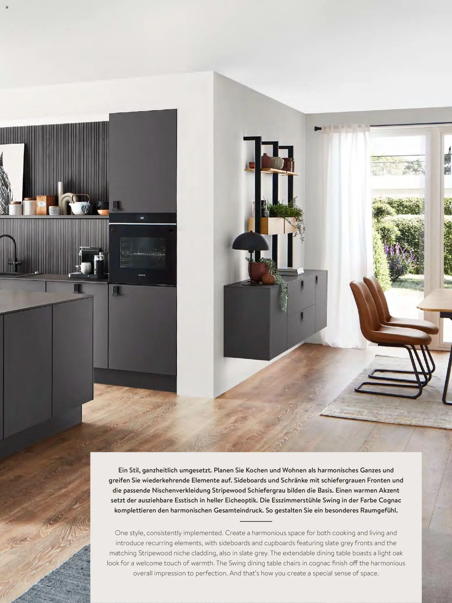 Ostermann Nobilia Küchenprospekt 2026 – gültig ab 01.01.2026 | Seite: 23 | Produkte: Esstisch, Esszimmerstühle, Finish, Overall