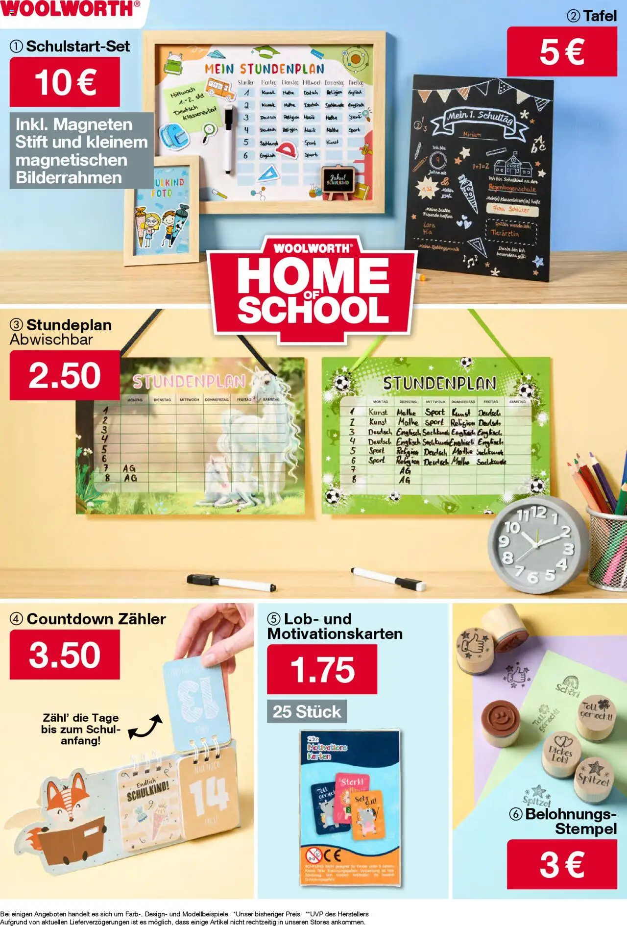 Woolworth Alles für den Schulstart gültig ab 22.08.2025 | Seite: 6