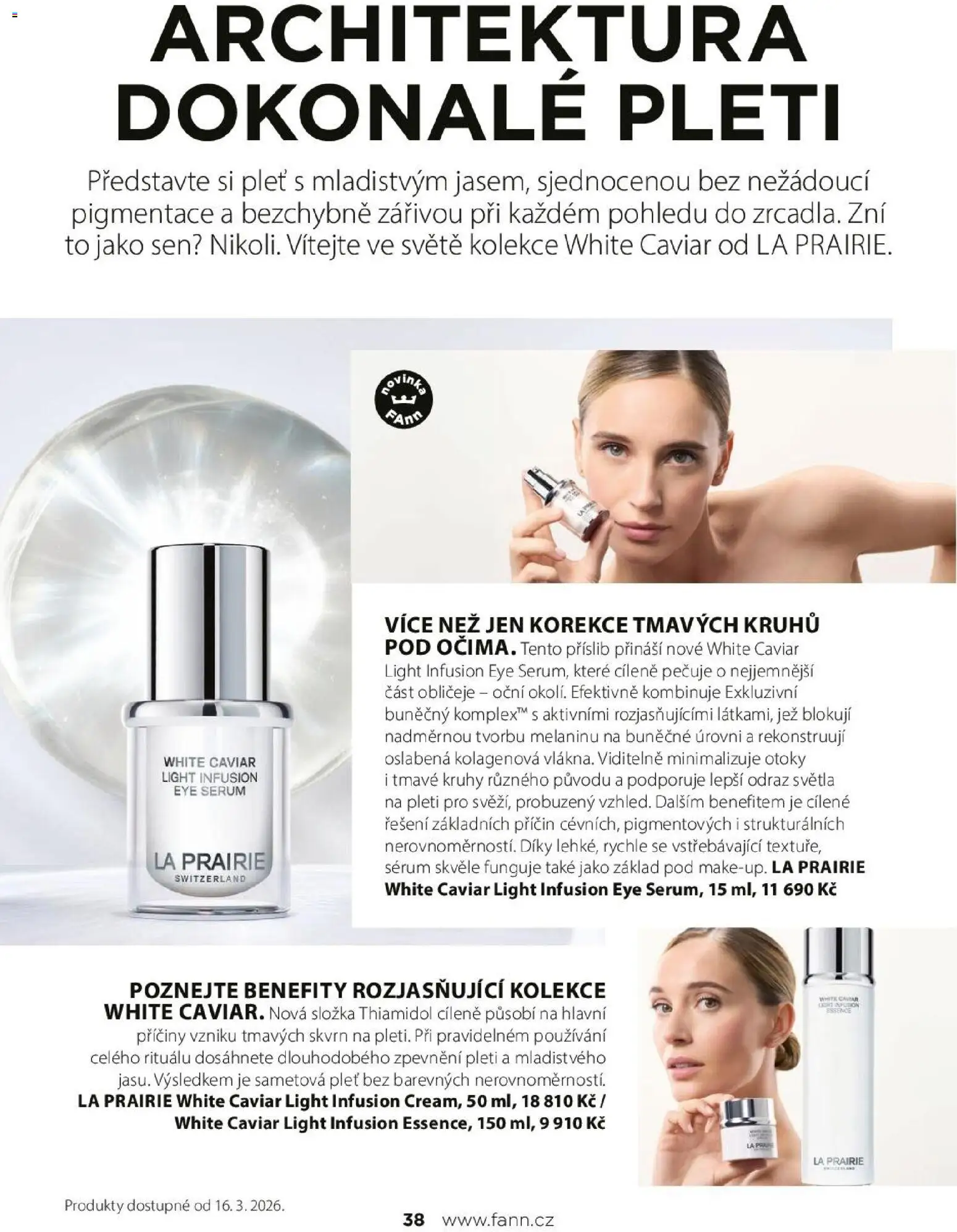 FAnn parfumerie katalog Jaro 2025 od 24.02.2026 | Strana: 38 | Produkty: Sérum, Essence