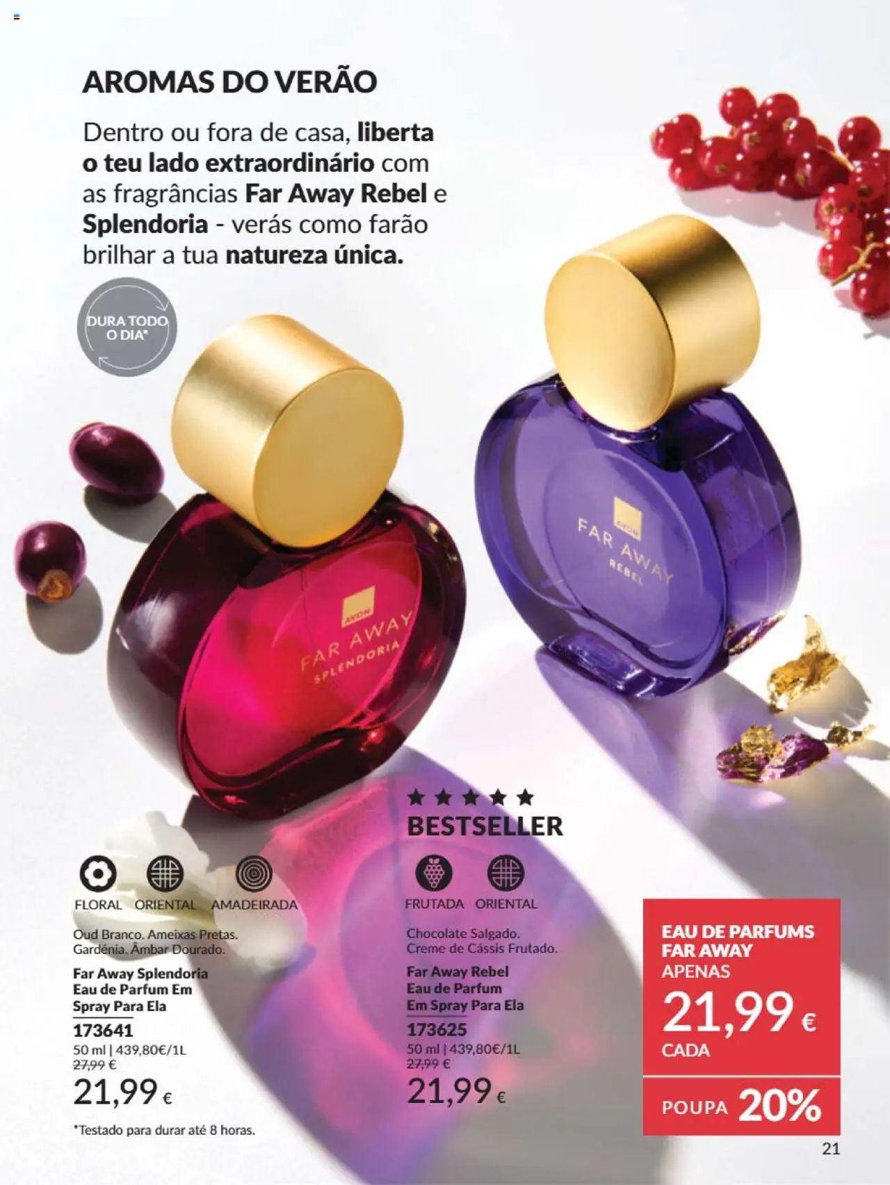 Catálogo Avon Campanha 6 │ válido de 01.06.2025 | Página: 21 | Produtos: Ameixas, Chocolate, Creme