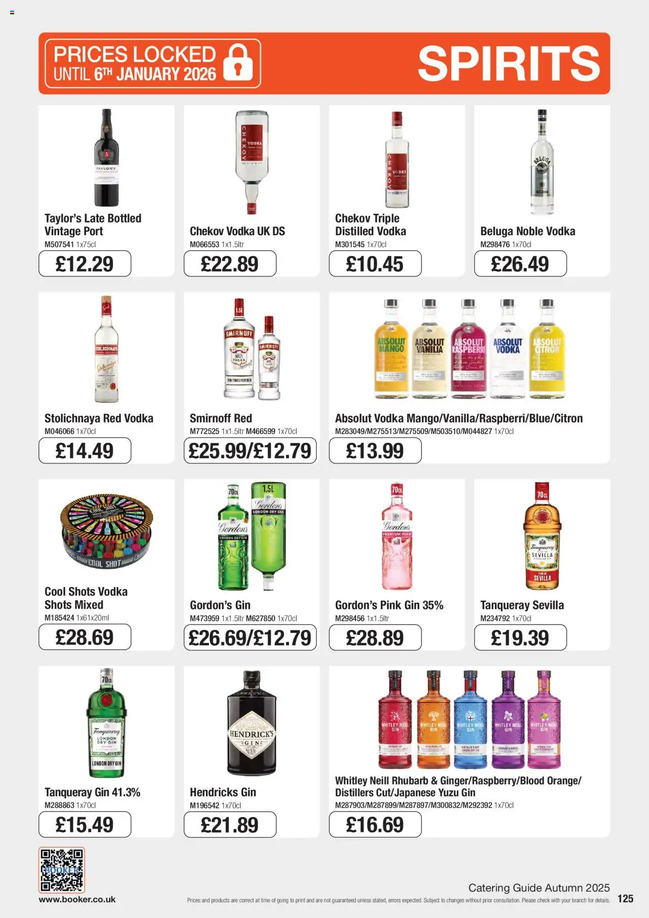 {H1} | Page: 125 | Products: Gin, Vodka, Mango