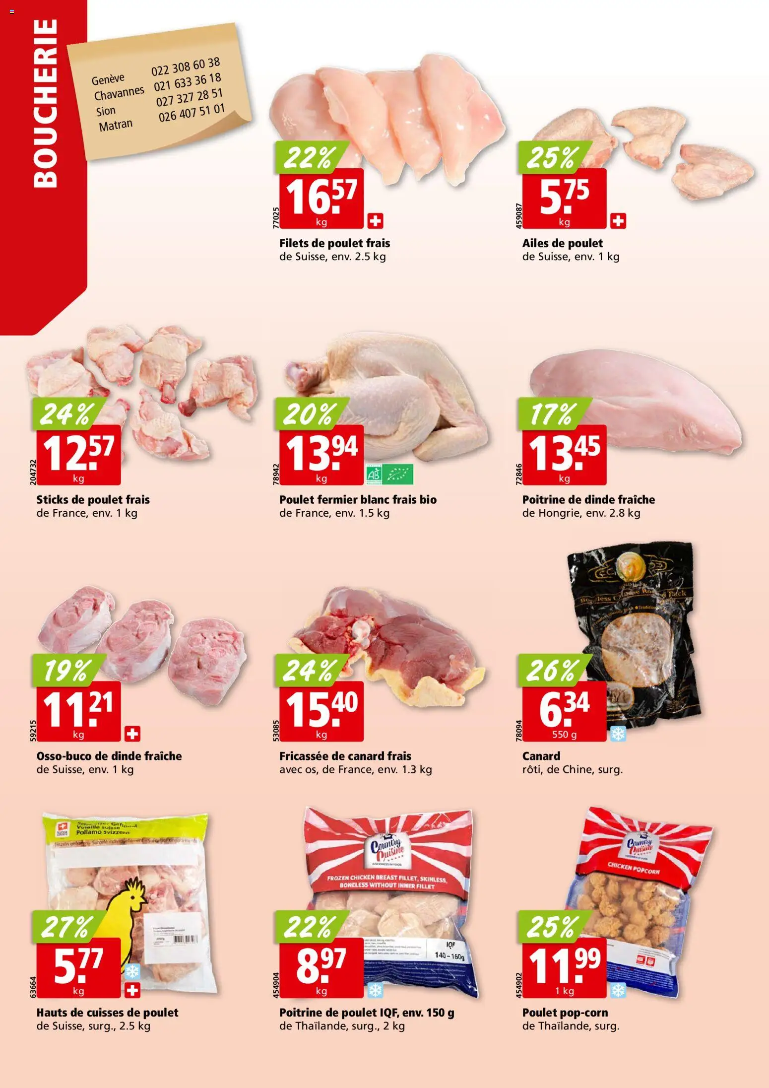 Aligro Aktionen Chavannes, Matran, Genève, Sion – gültig ab 19.01.2026 | Seite: 6