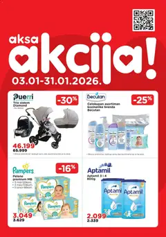 Aksa katalog - pregled Aksa kataloga - važi od 03.01.2026