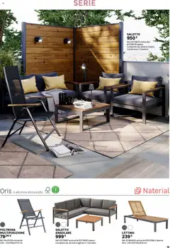 Anteprima del volantino Catalogo Giardino 2025 Leroy Merlin valido a partire dal 02.06.2025 | Pagina: 13 | Prodotti: Lettino, Alluminio, Divano, Poltrona