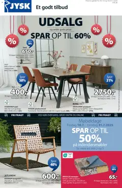 Eksempel på tilbudsavis JYSK - Tilbudsavis fra butik JYSK gyldig fra 18.07.2025