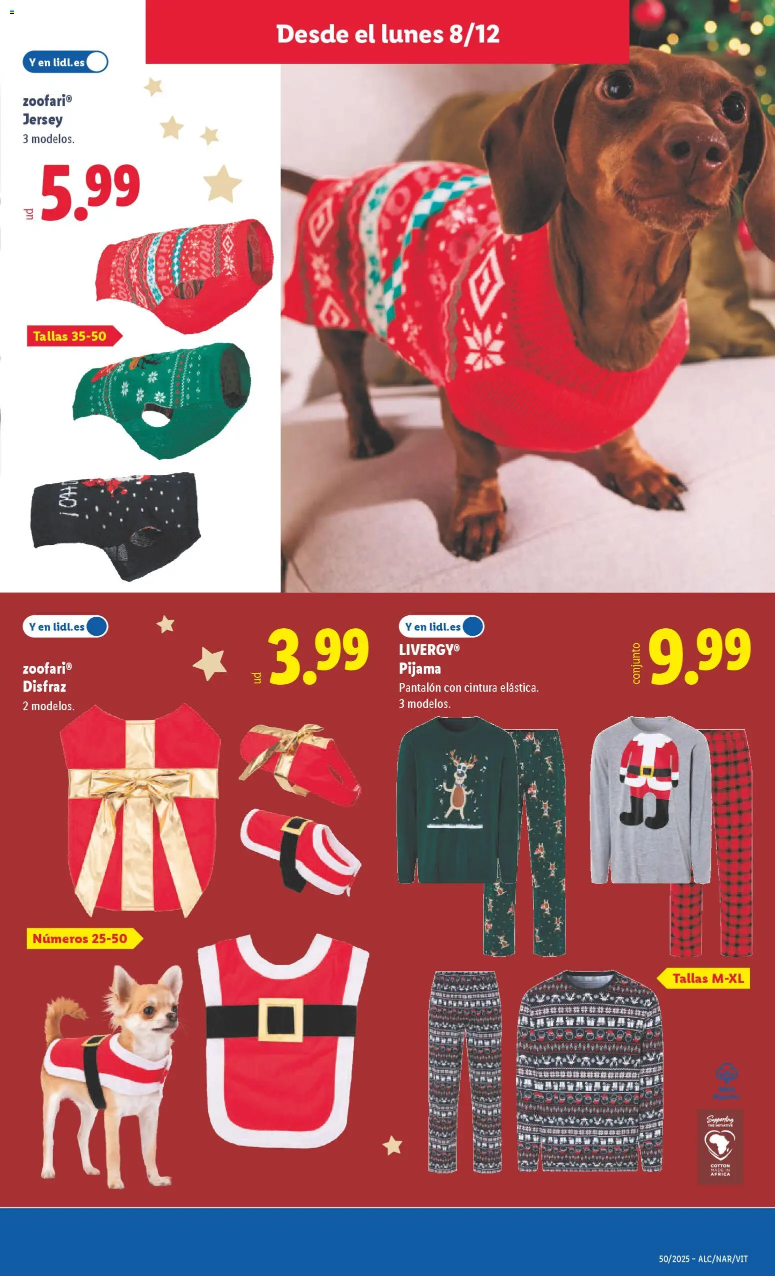 Lidl folleto de bazar │ válido desde el 08.12.2025 | Página: 21 | Productos: Pijama