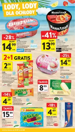 Intermarche Gazetka od 31.07.2025 | Strona: 24 | Produkty: Mango, Radio, Mascarpone, Lody