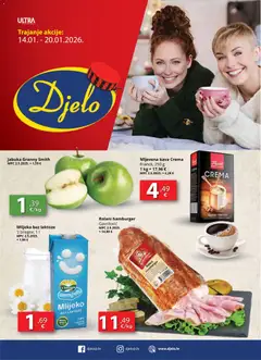 Djelo - Trajanje akcije - Pregled kataloga iz trgovine Djelo, vrijedi od 14.01.2026
