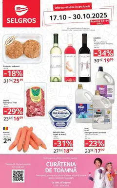 Ofertele Selgros valabile de la 17.10.2025