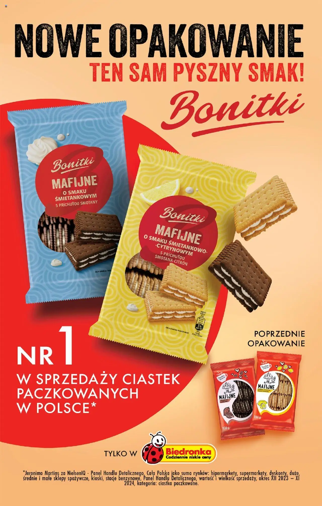 Biedronka gazetka - Oferta w tym tygodniu od 21.08.2025 | Strona: 43 | Produkty: Ciastka