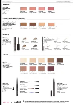 Mary Kay Katalog ab 15.01.2026 gültig | Seite: 30 | Produkte: Puder, Eyeliner, Highlighter, Blush