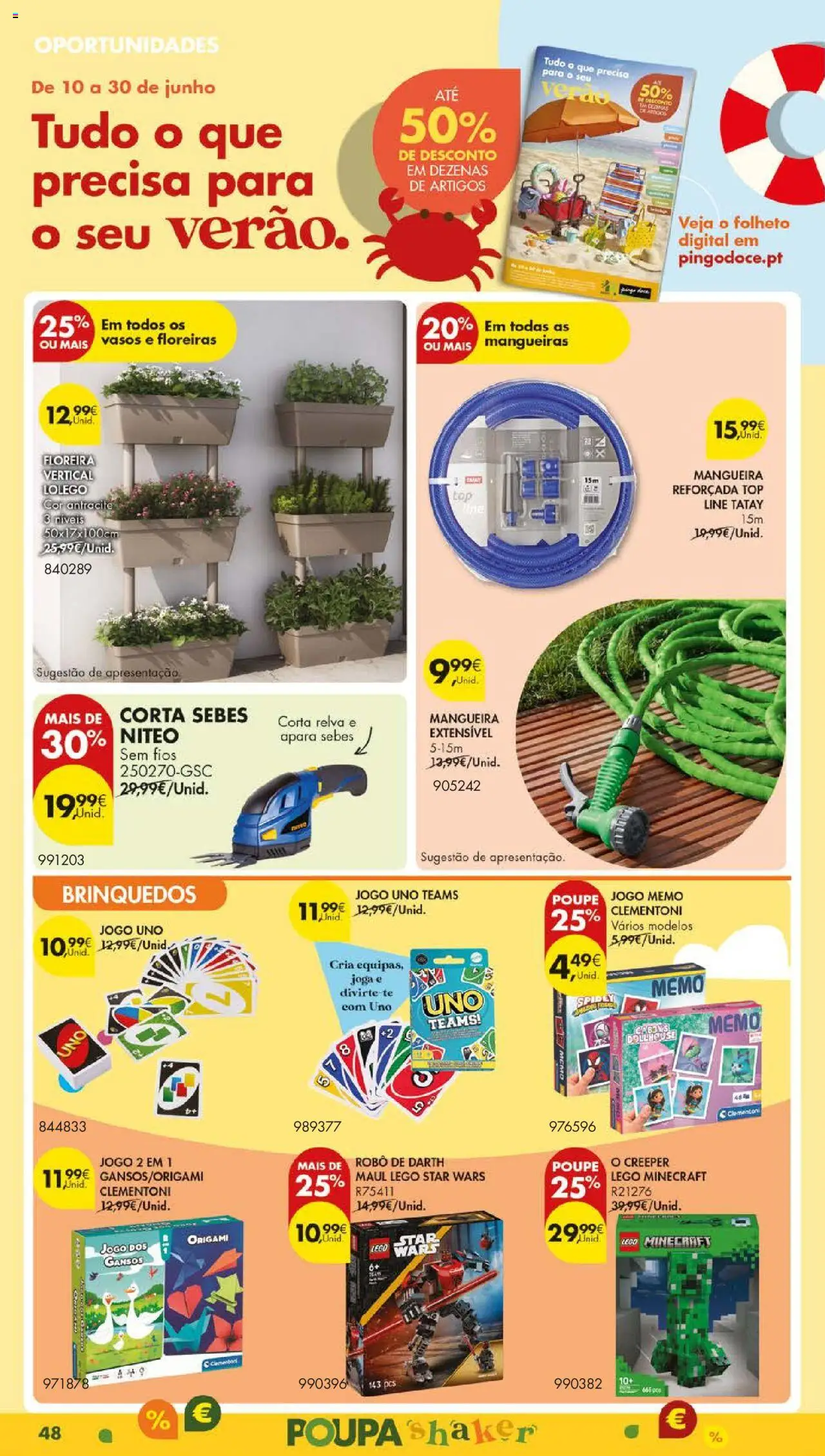 Pingo Doce folheto │ válido de 01.07.2025 | Página: 52 | Produtos: PC, Top, Robô, Mangueira