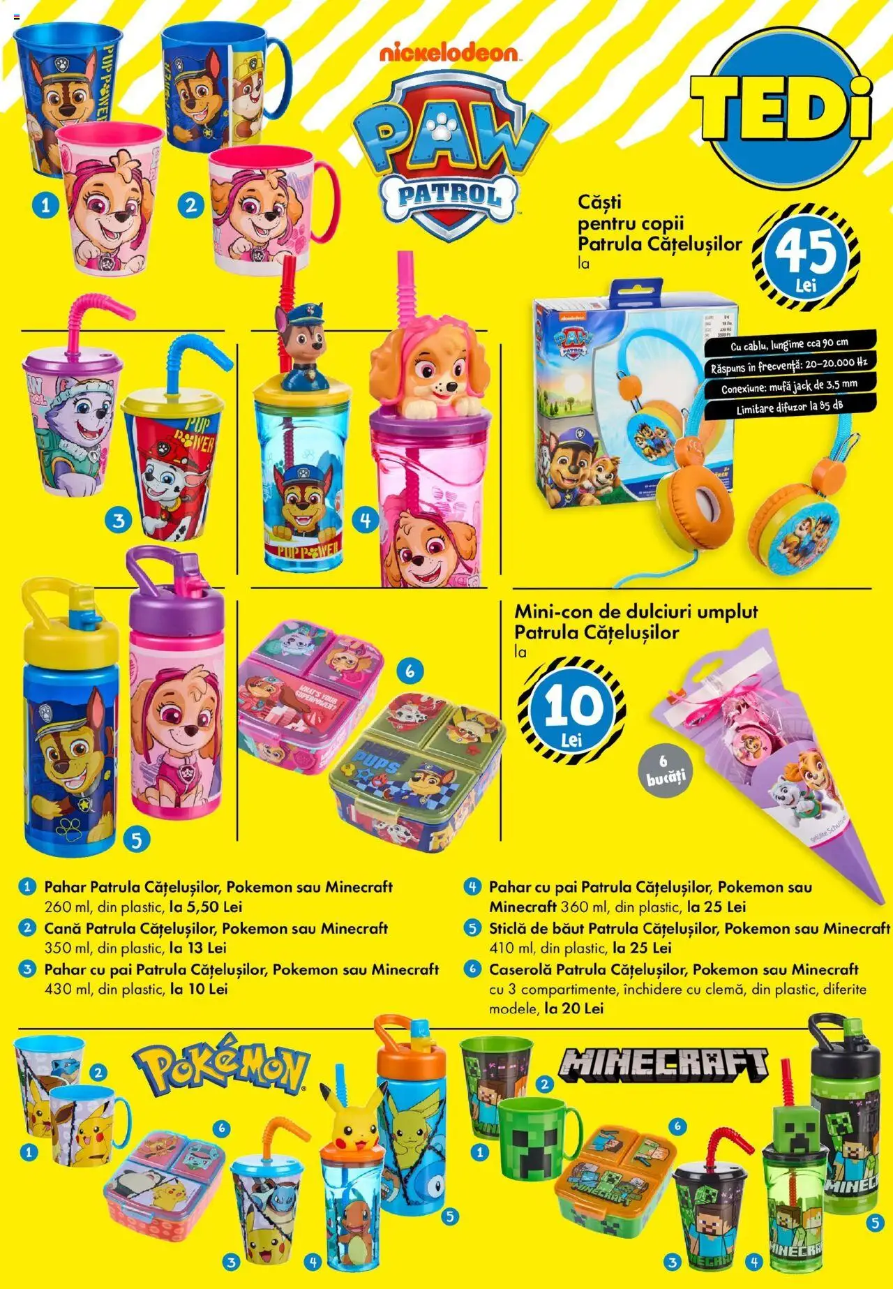 Catalog TEDi – valabil de la 08.08.2025 | Pagină: 2 | Produse: Căști, Difuzor