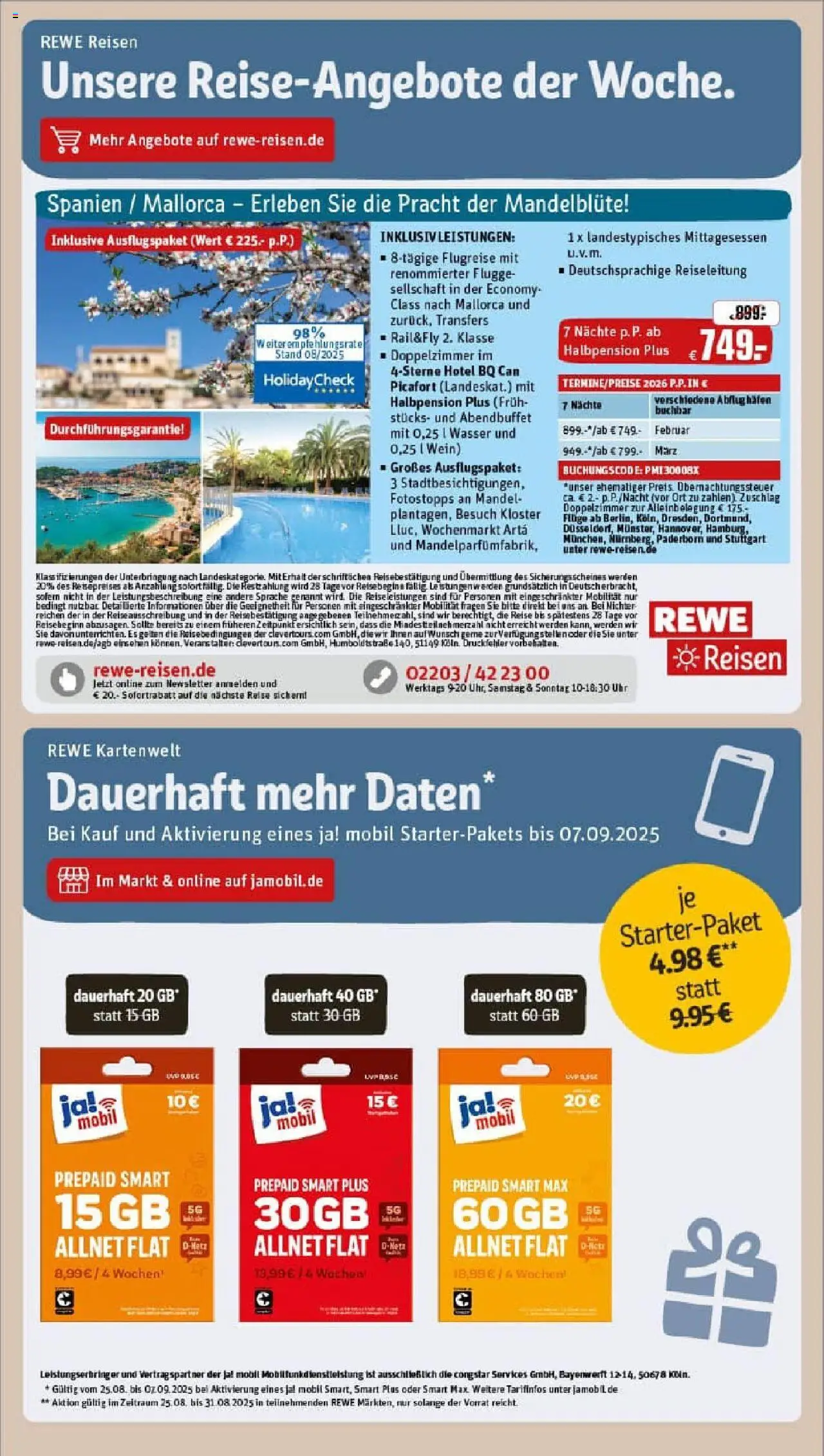 Rewe prospekt Weissenhorn	 - gültig ab dem 24.08.2025 | Seite: 18 | Produkte: Wasser, Wein, Uhr