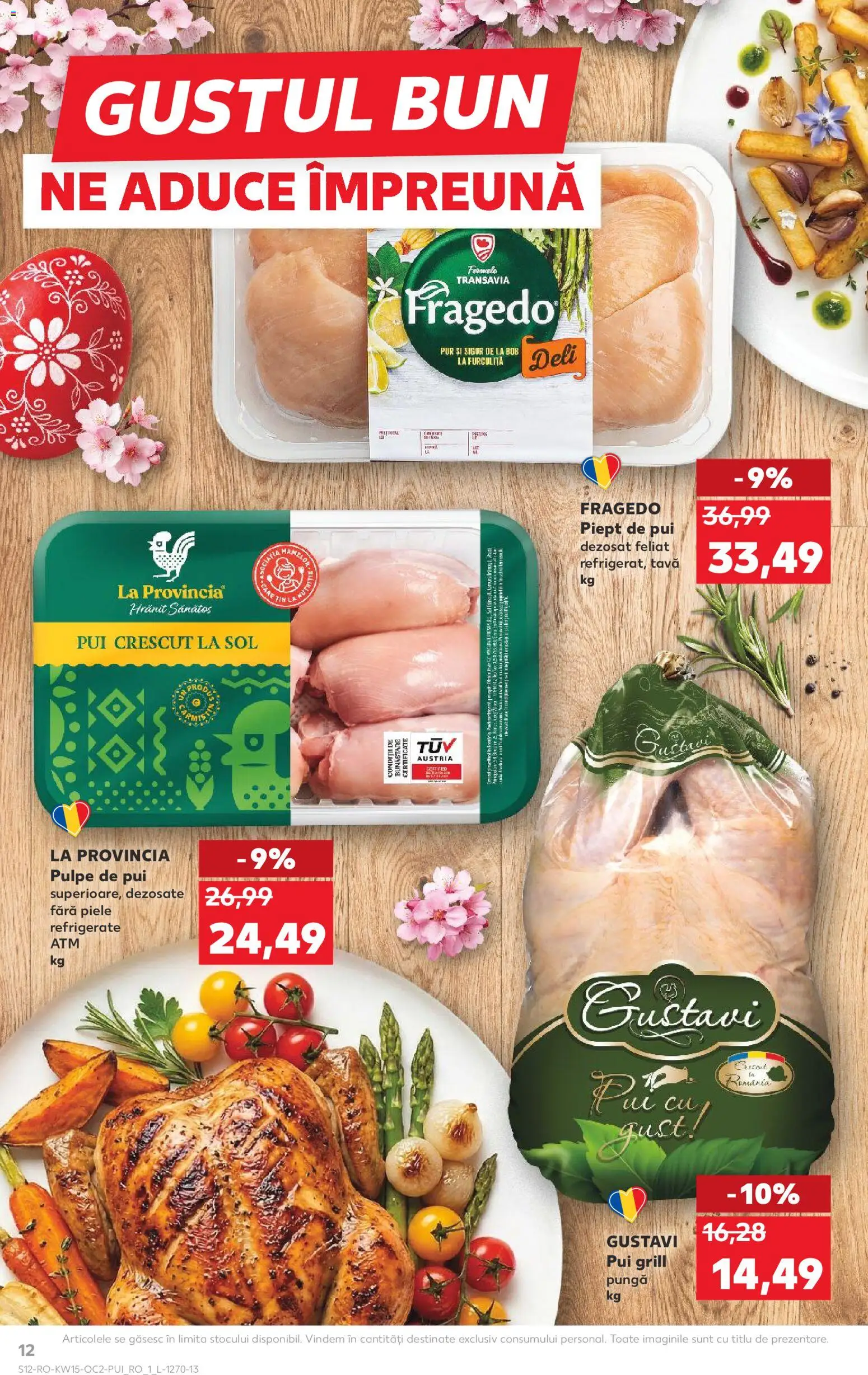 Noul catalog Kaufland – valabil de la 08.04.2026 | Pagină: 12 | Produse: Pungă, Grill, Hacıyatmaz Kedi Oyuncağı