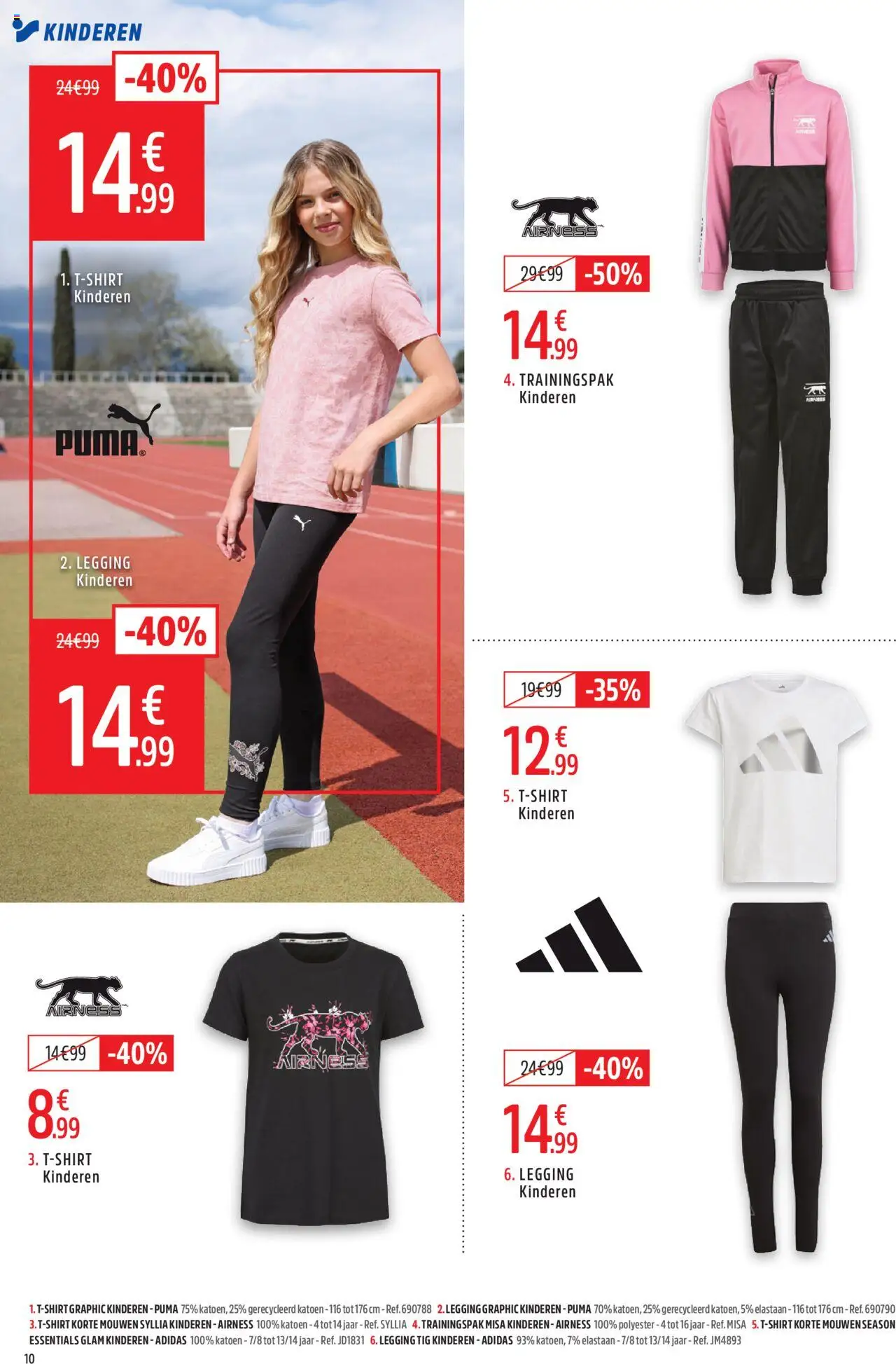  | Pagina: 10 | Producten: Legging
