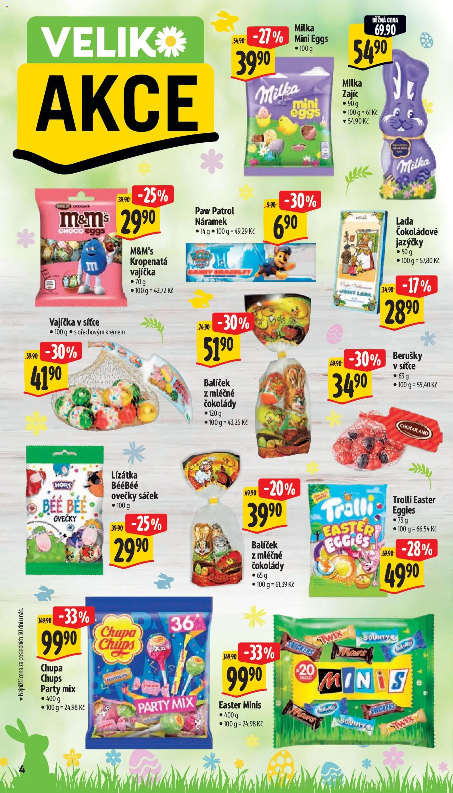 Albert leták - Supermarket od 11.03.2026 | Strana: 10 | Produkty: Milka, Twix, Party mix, Sáček