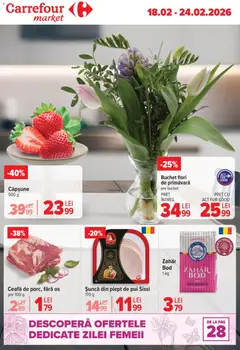 Ofertele Carrefour valabile de la 18.02.2026