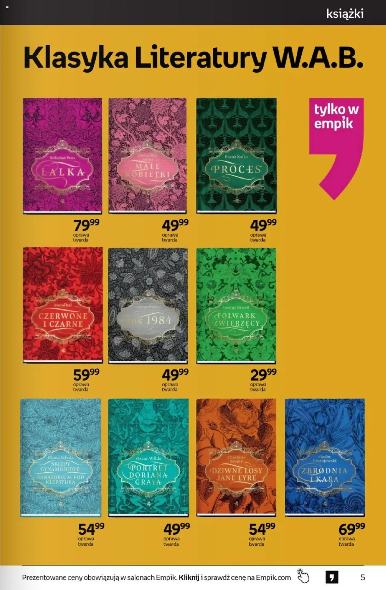Empik promocje od 18.06.2025 | Strona: 5 | Produkty: Lalka, Książki