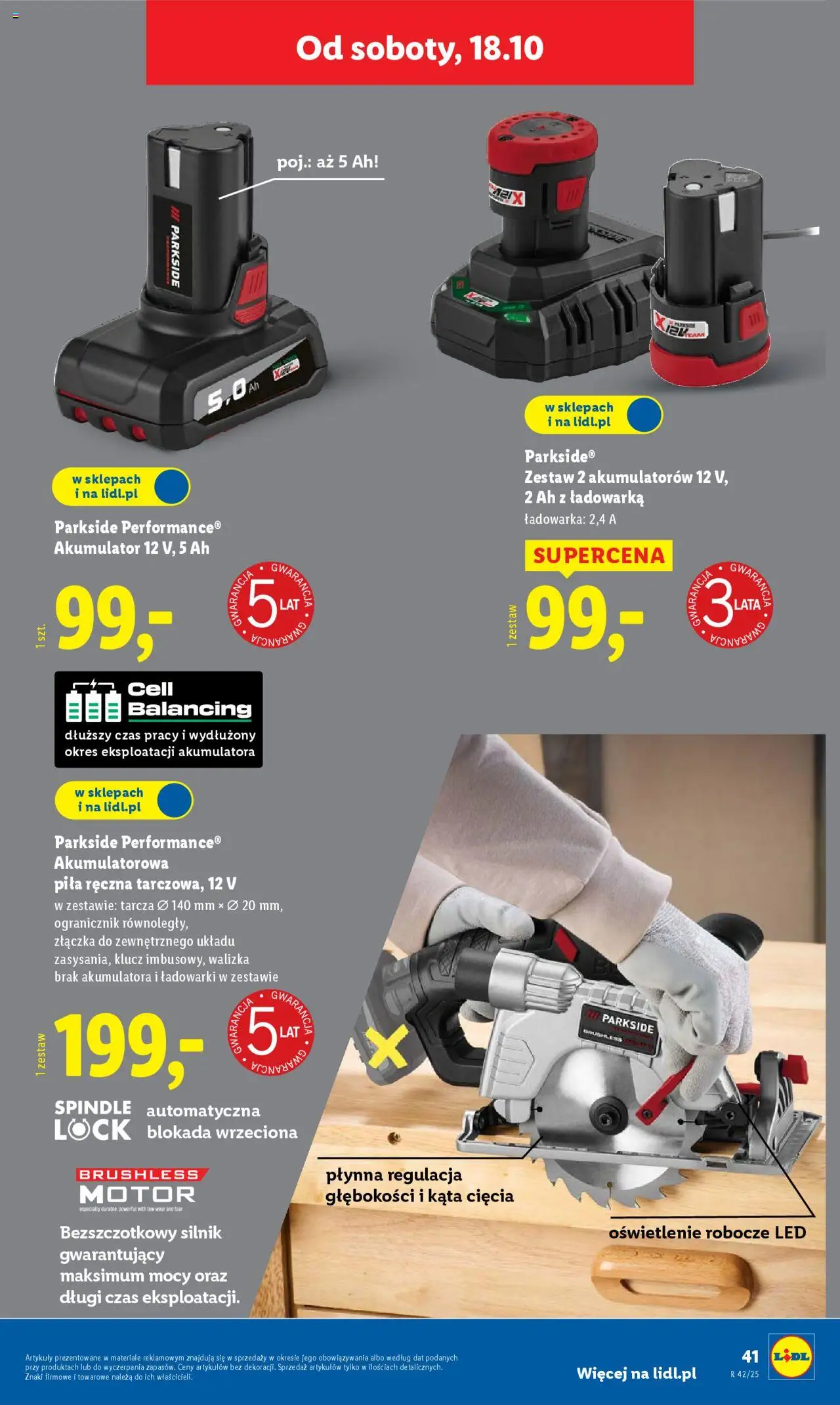 Lidl Katalog od 13.10.2025 | Strona: 49 | Produkty: Ładowarka, Walizka
