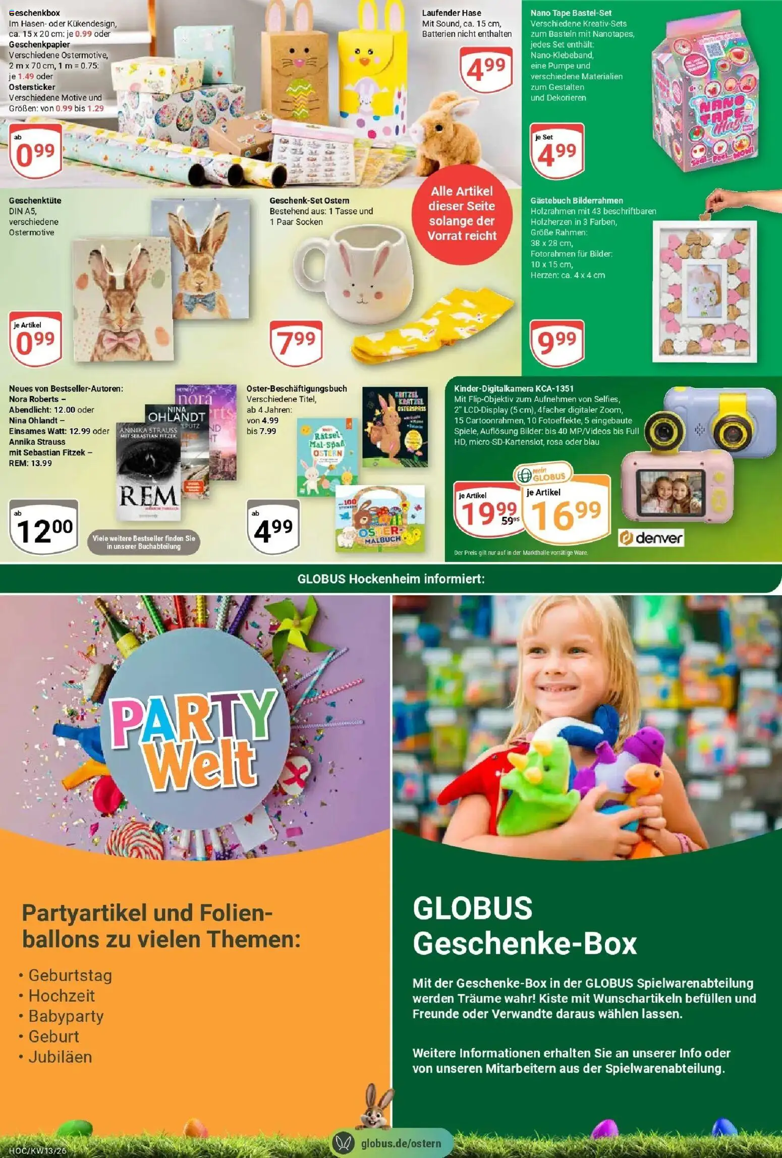 Globus prospekt Hockenheim	 – gültig ab 23.03.2026 | Seite: 23 | Produkte: Batterien, Bilder, Socken, Bilderrahmen