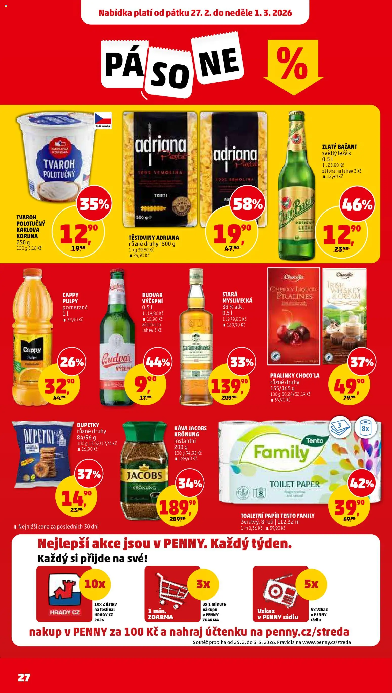 Penny Market leták od 25.02.2026 | Strana: 27