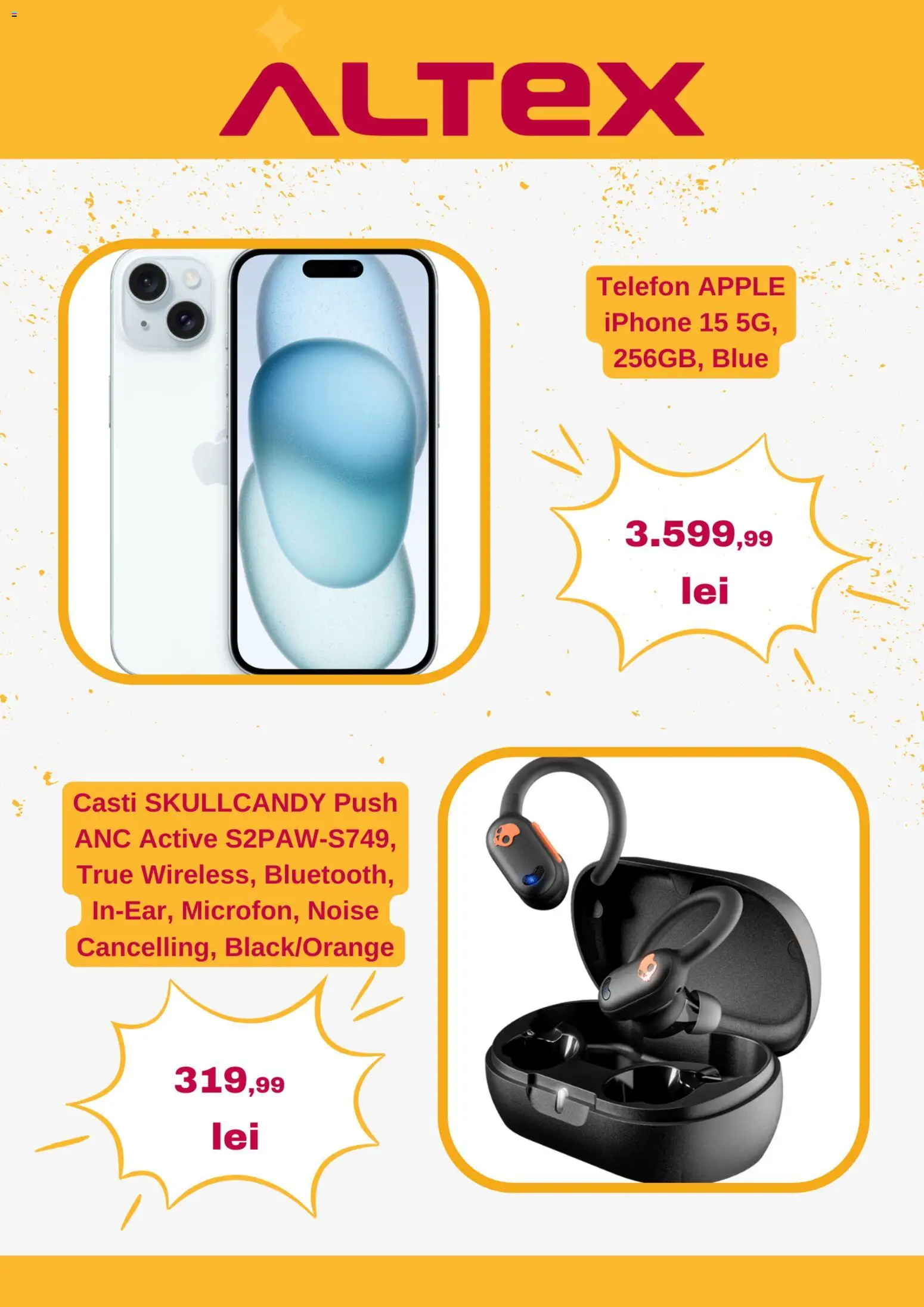 Noul catalog Altex – valabil de la 12.03.2026 | Pagină: 2 | Produse: Telefon, Căști, Apple
